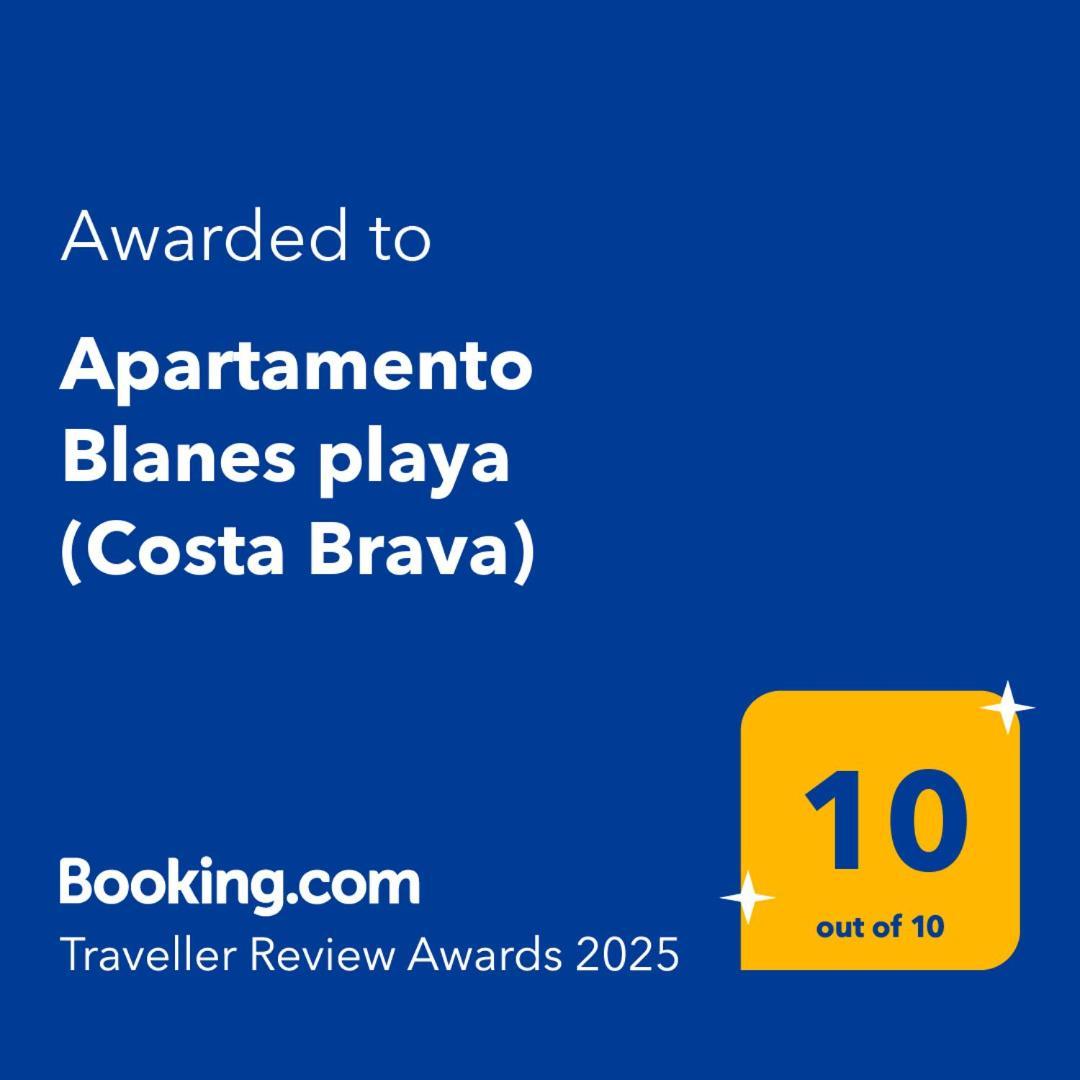 Apartamento Blanes Playa Dış mekan fotoğraf
